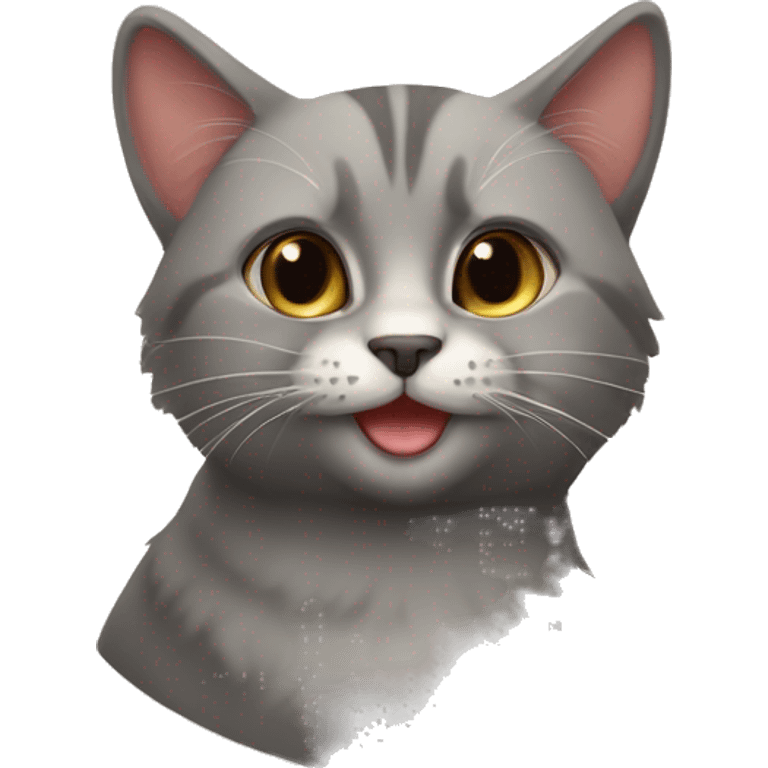 velour fur type Donskoy cat emoji