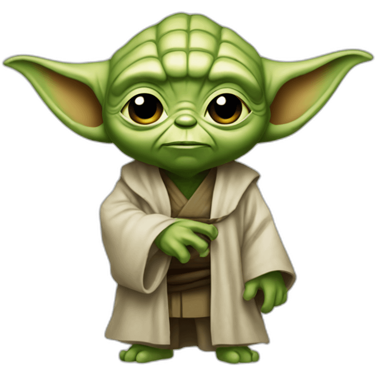 Yoda trisomique emoji