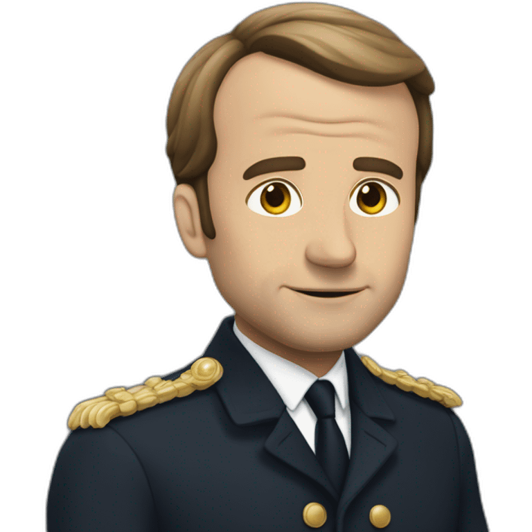 Macron qui dort emoji