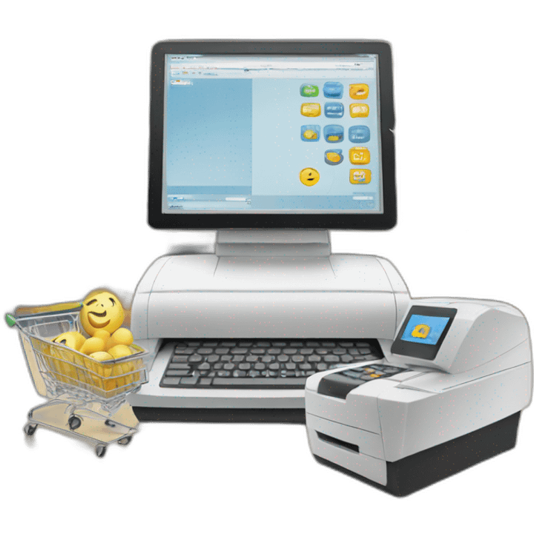 POS system and ecommerce integration emoji