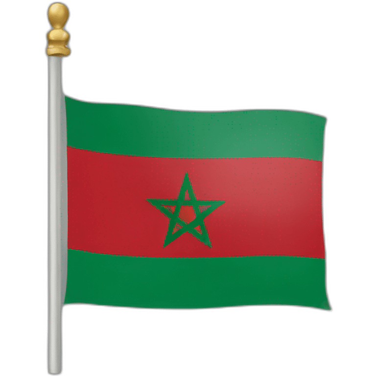 Flag of morocco emoji