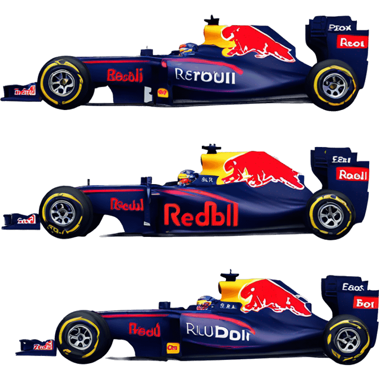 Redbull F1 car emoji