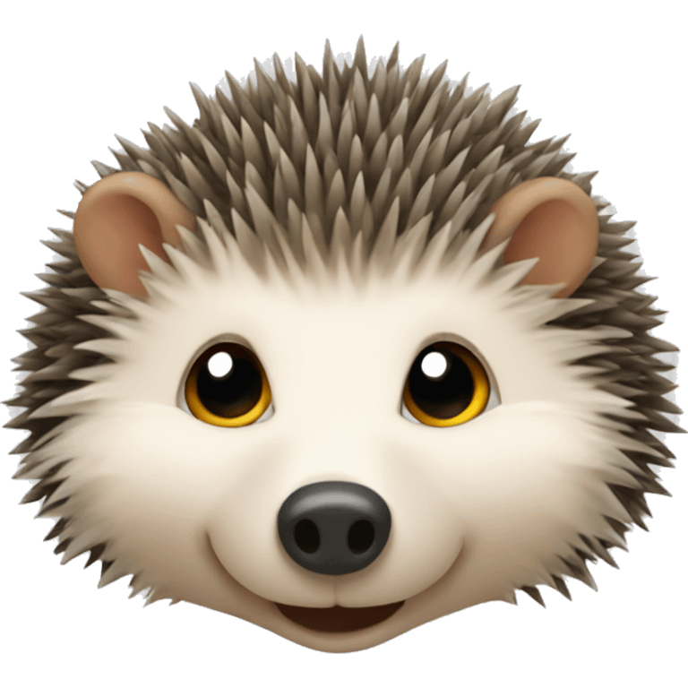 a hedgehog ghos emoji