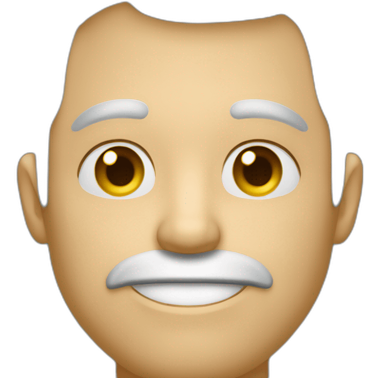 Un homme qui se met un doigt dans le nez emoji