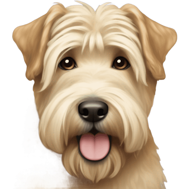 Wheaten in love emoji