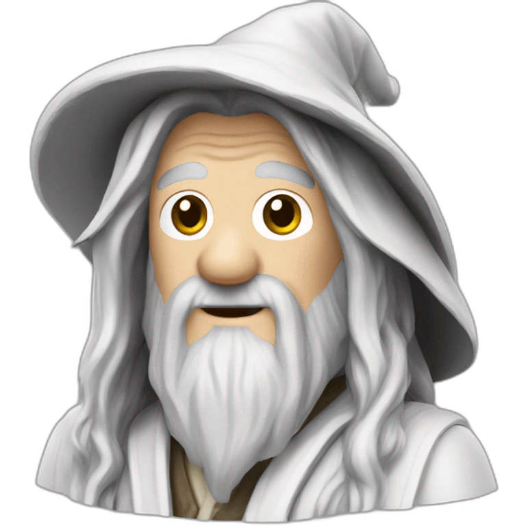 Gandalf white emoji