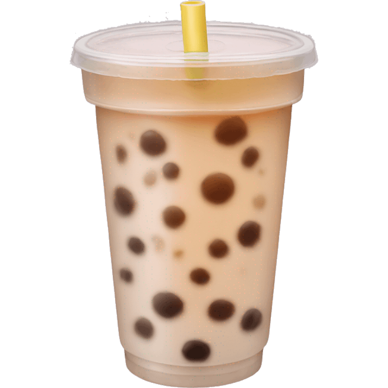 Aesthetic Bubble tea emoji