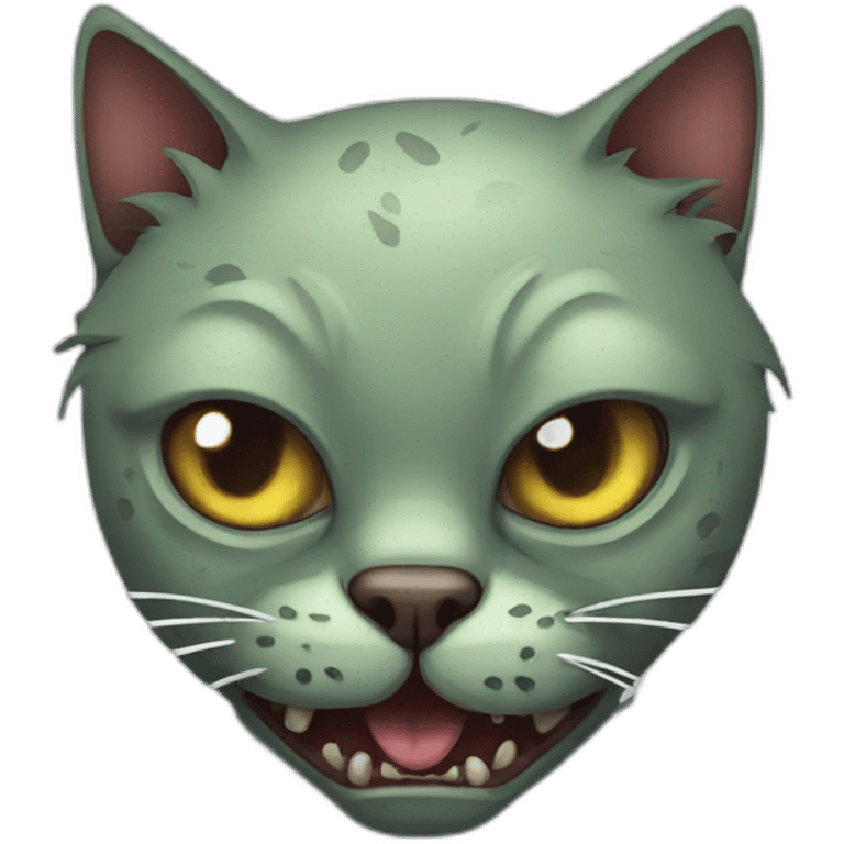 zombie cat emoji