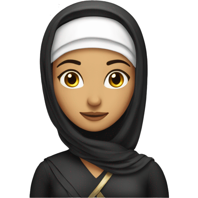 Arab girl professional emoji