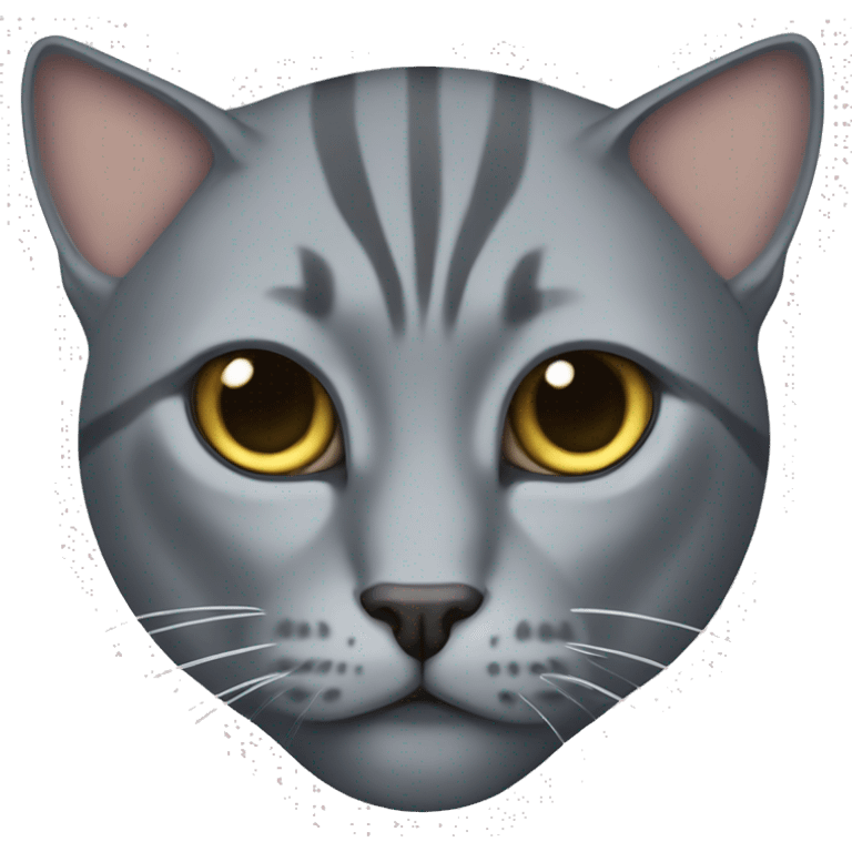 Grey cat of the Donian Sphinx emoji