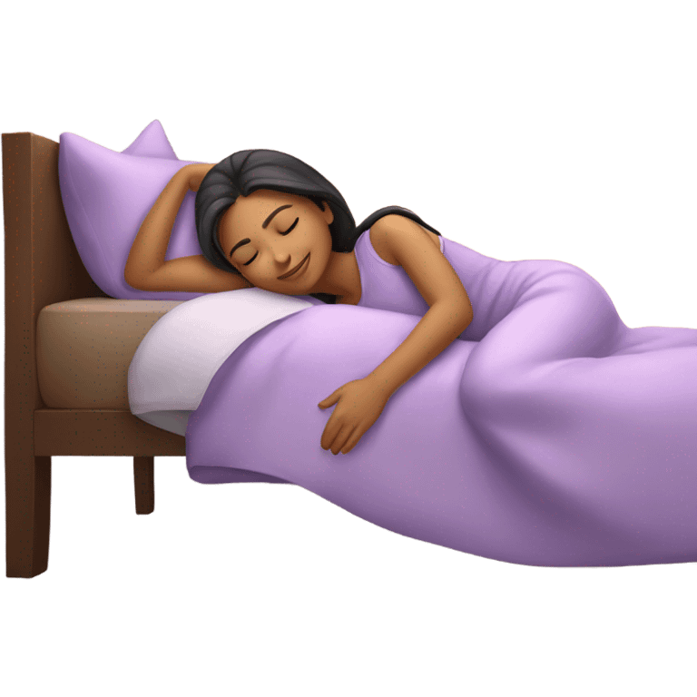 cantik girl sleeping emoji