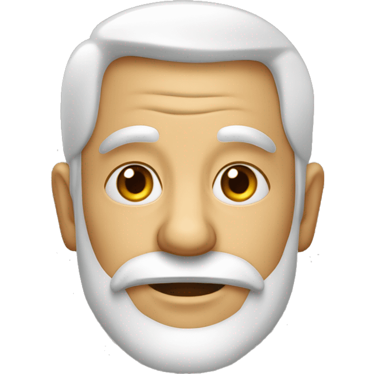 Père Noël qui dit oui emoji