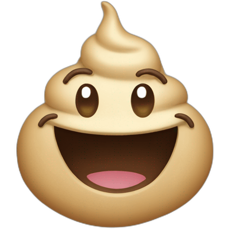 Happy poop emoji