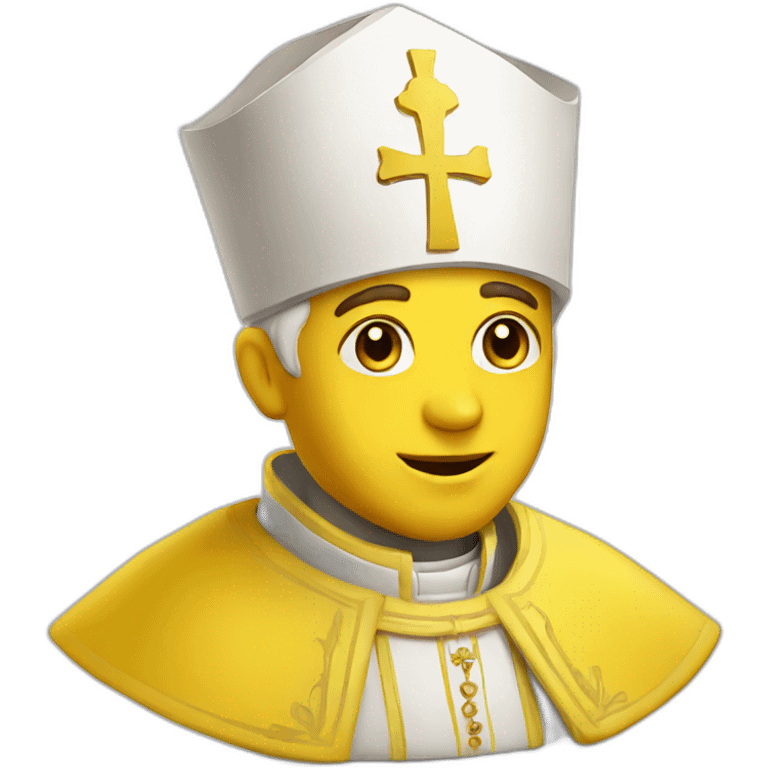 yellow pope emoji