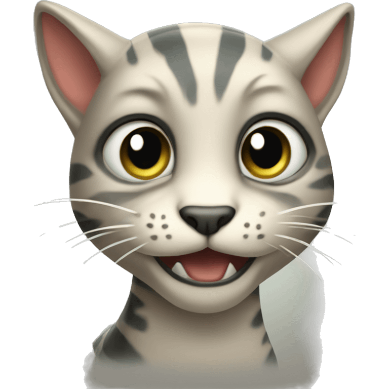 Gato dinosaurio emoji