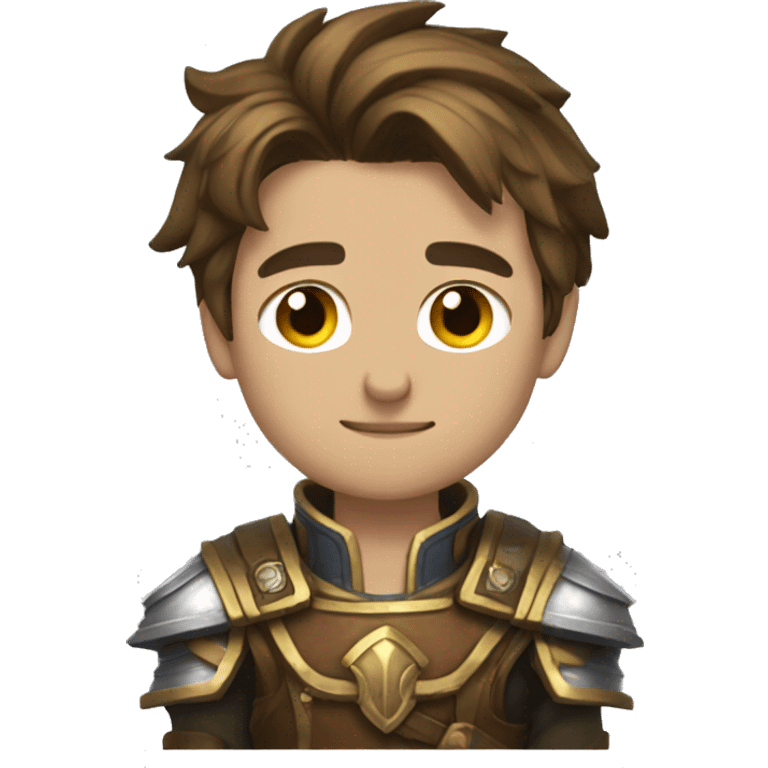 Garen at desk emoji