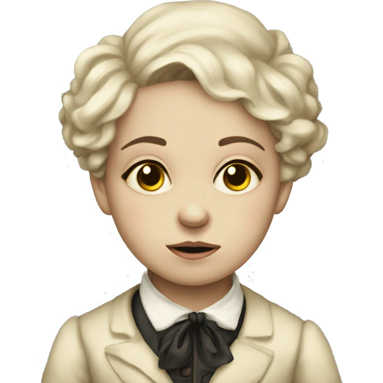 Sickly Victorian child emoji