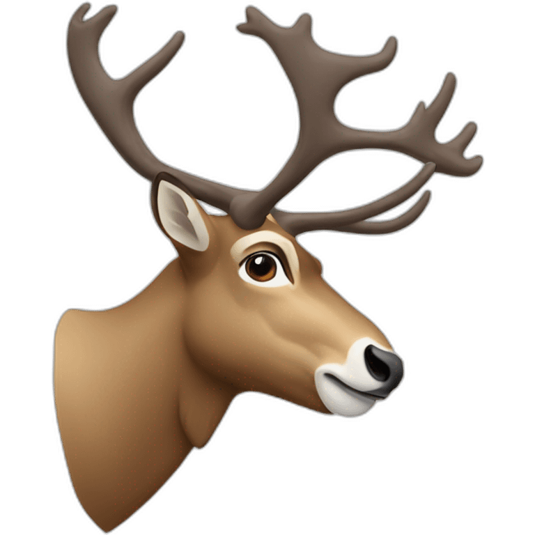 Caribou in Canada emoji