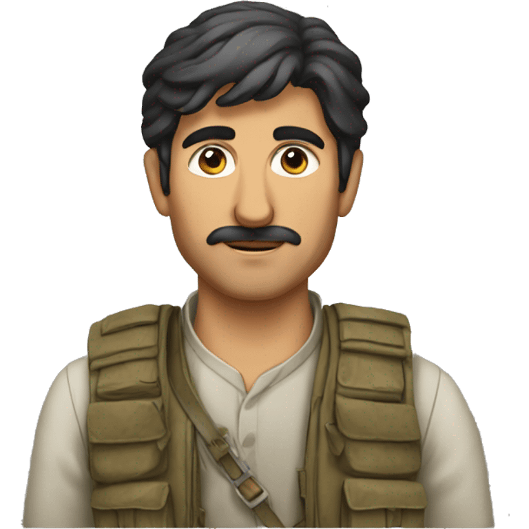 Kurdish man with turvan emoji