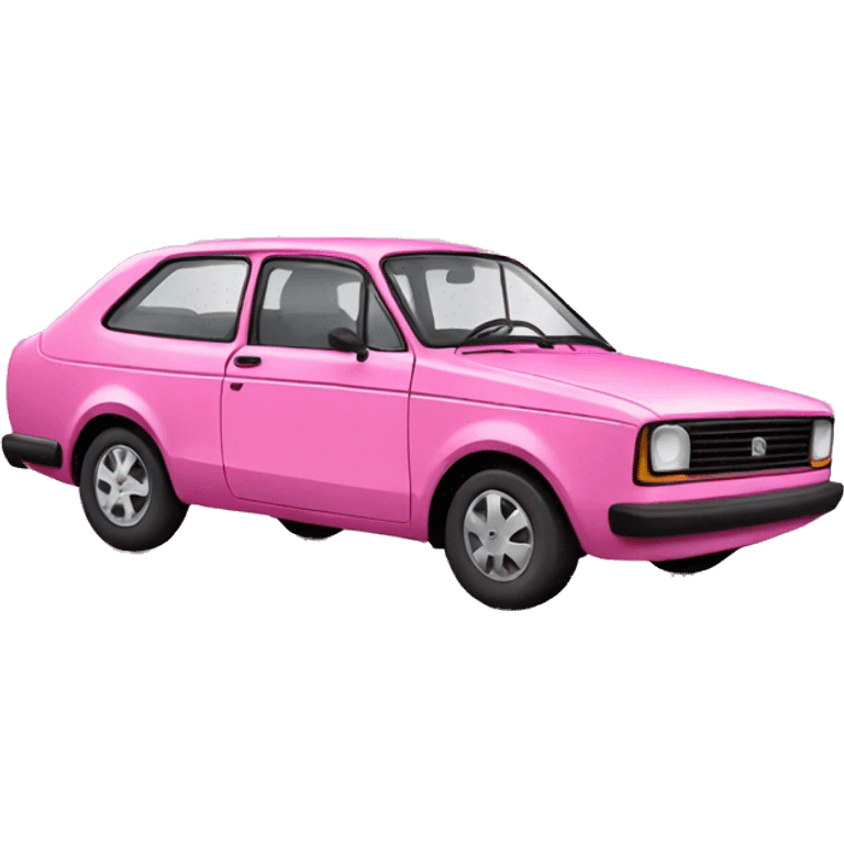 pink polo car  emoji