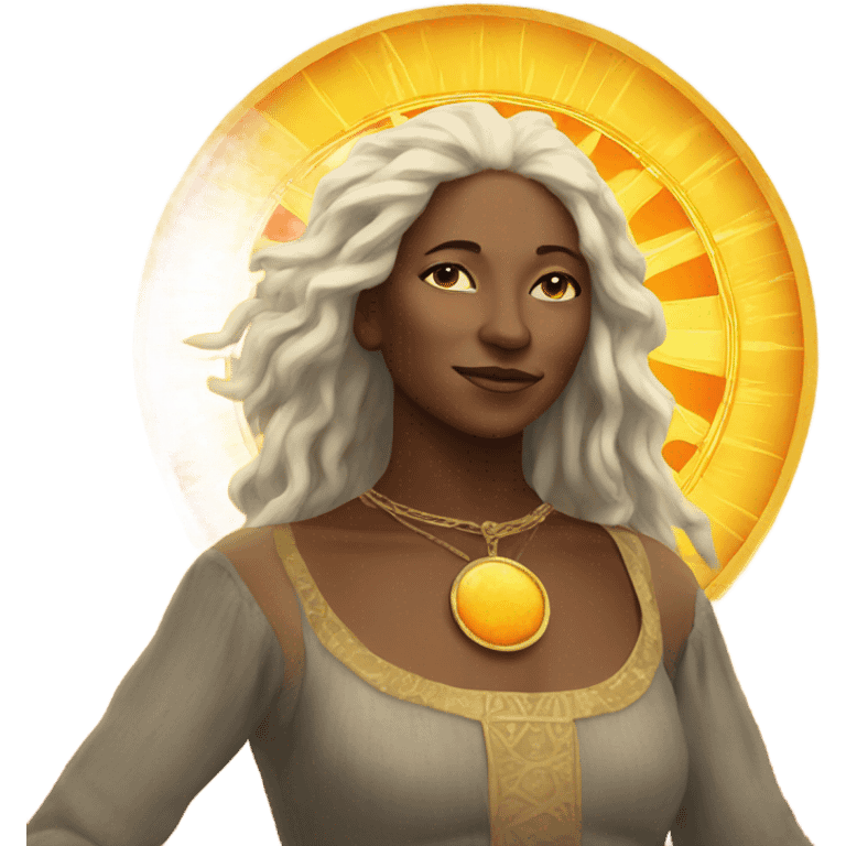 the sun tarot card  emoji