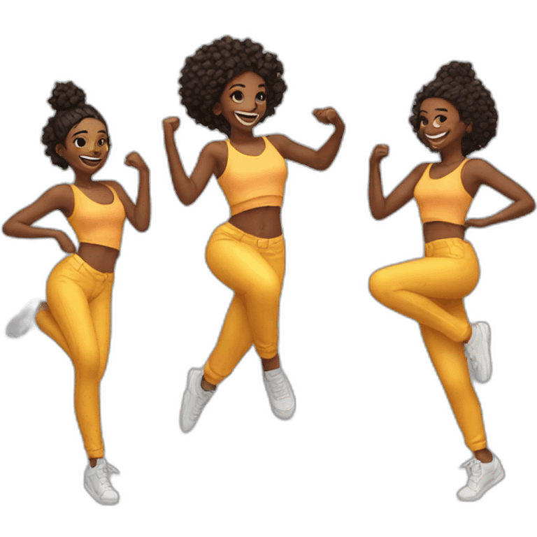 vibe-dance-happiness-rhythm-girls emoji