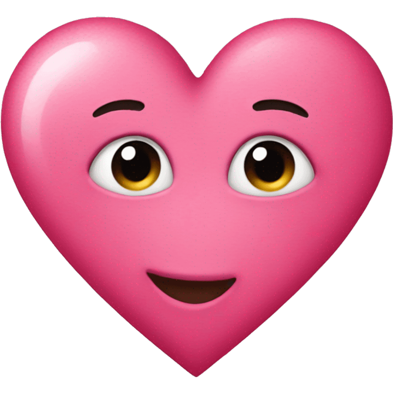 Pink heart emoji