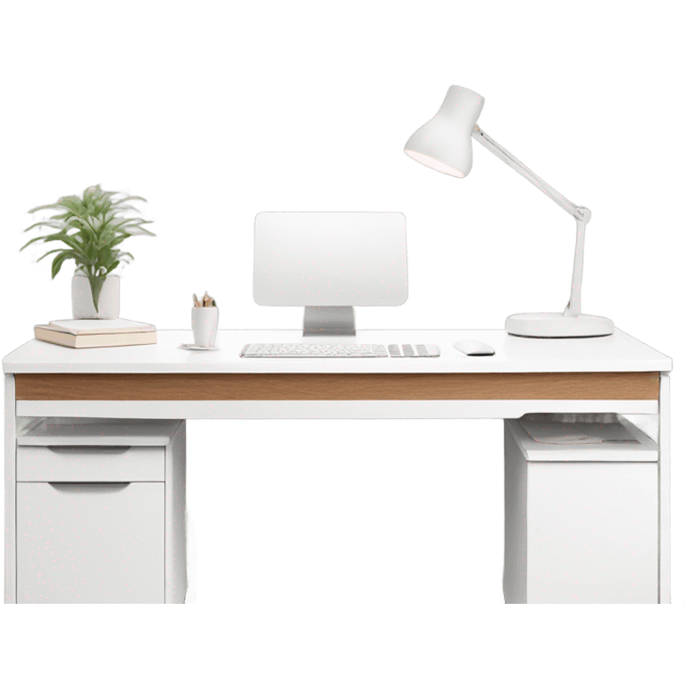 minimalist-clean-work-desk-with-white-wood-colorway-front-view emoji