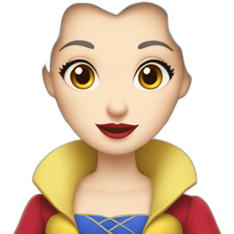 Blanche neige emoji