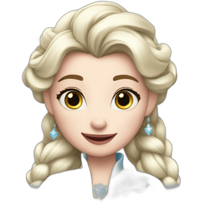 Reine des neiges emoji