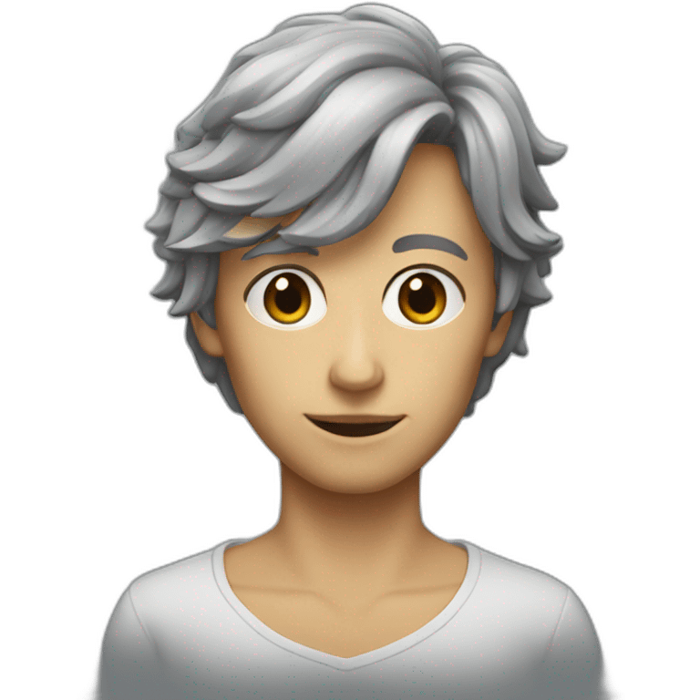 Persona iper realista emoji