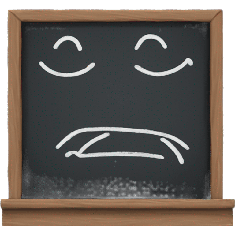 blackboard emoji