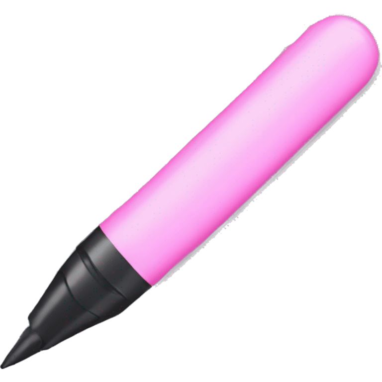 pastel pink highlighter pen emoji