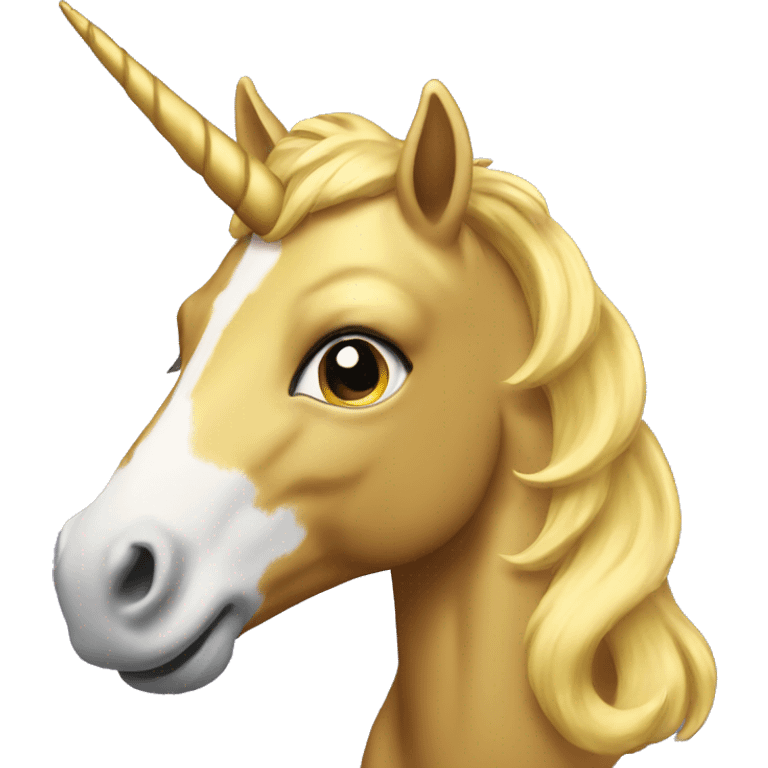 golden uniorn emoji