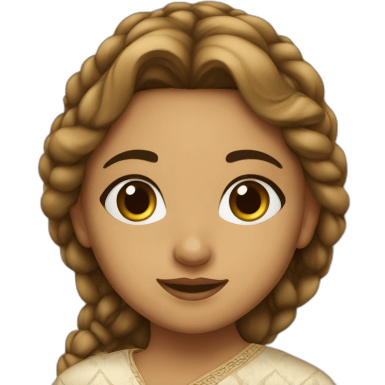 French morrocan girl emoji