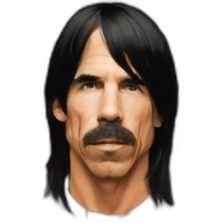 Anthony Kiedis at mcdonalds emoji