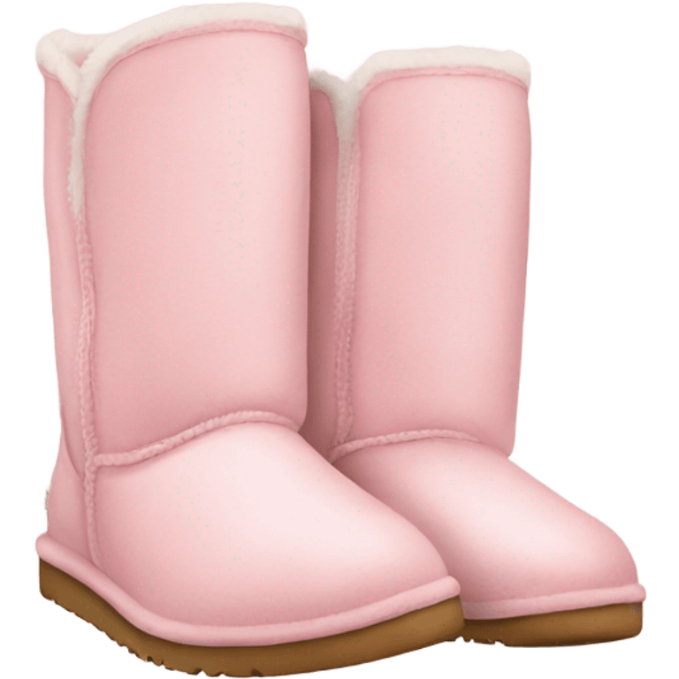 light pink uggs emoji