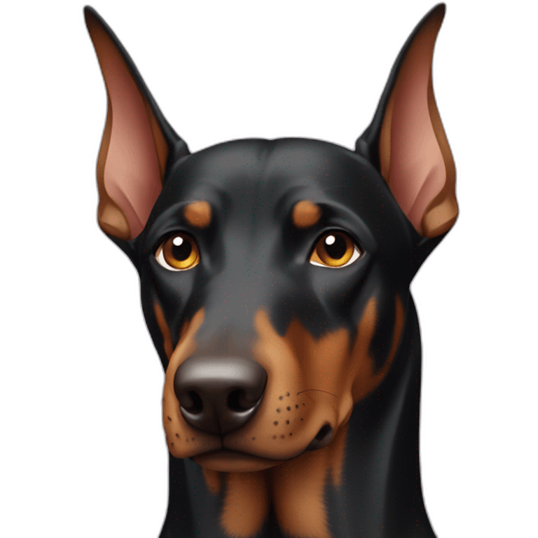 Doberman  emoji