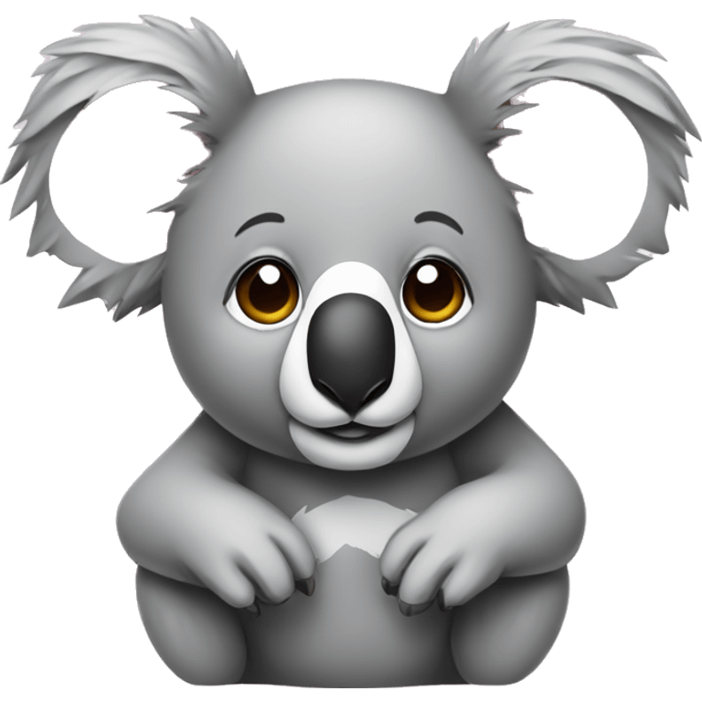 Koala pink emoji