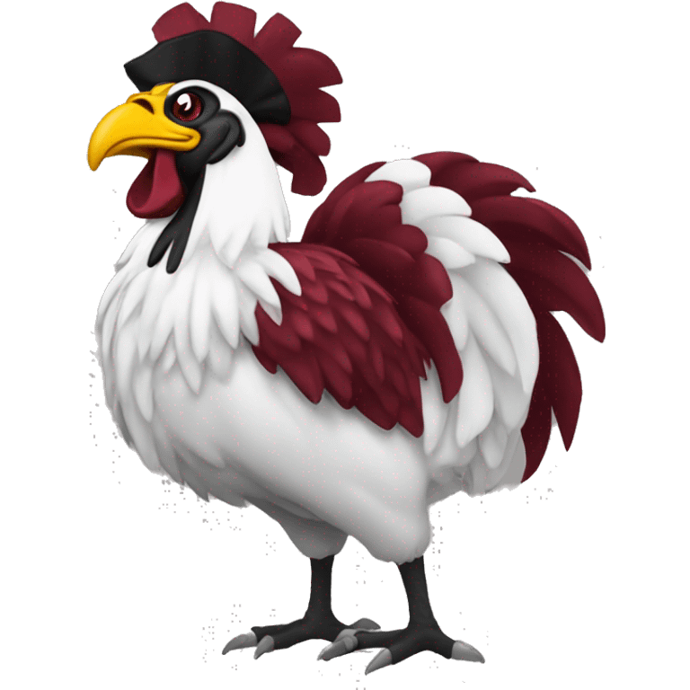 south carolina gamecocks mascot emoji