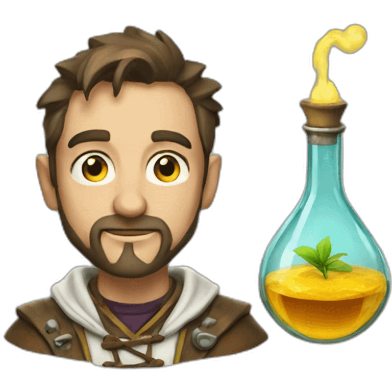 The alchemist emoji