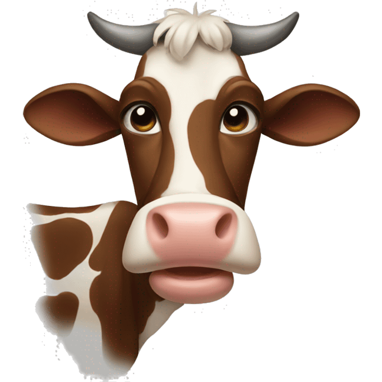 Cows emoji