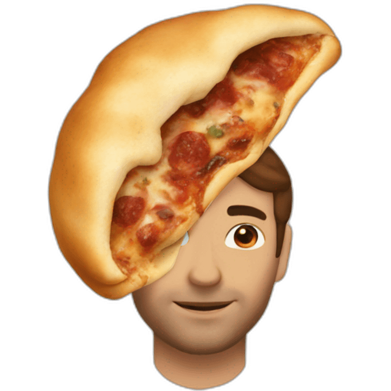 human calzone emoji