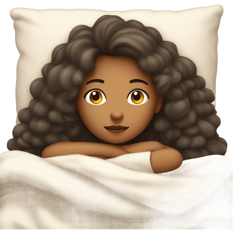 Sleeping girl emoji