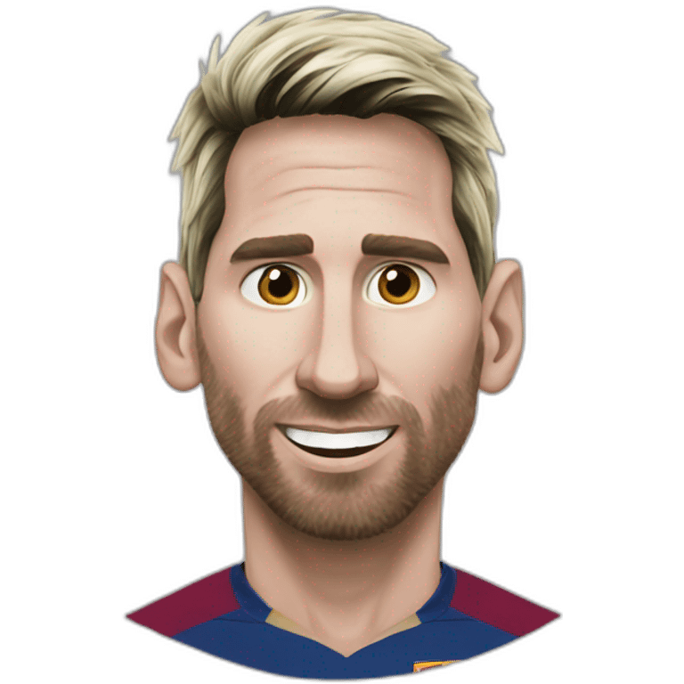 Messi is shit emoji