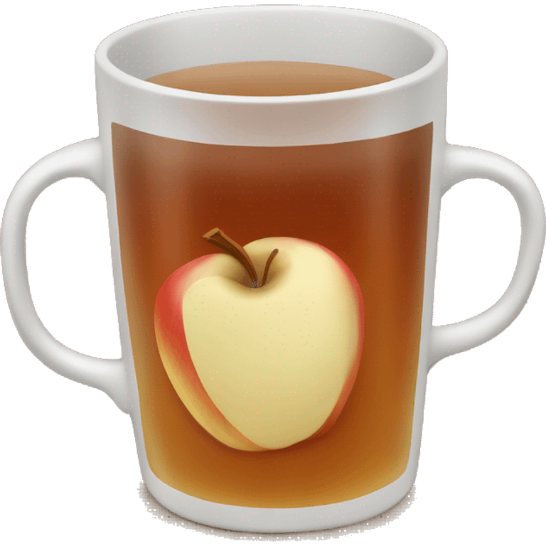 Mug of hot apple cider emoji