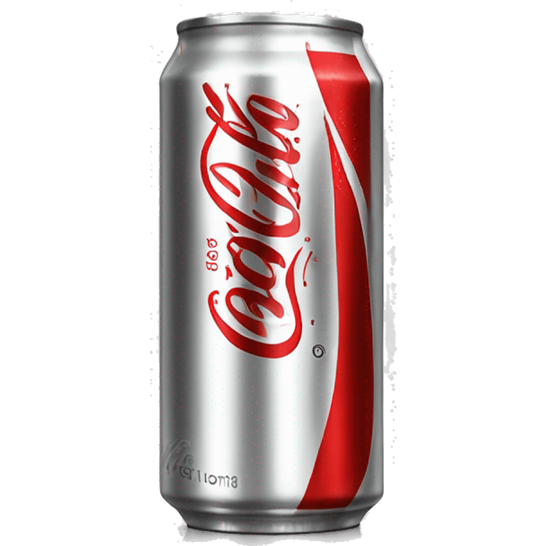 Une Canette de Coca cola light emoji