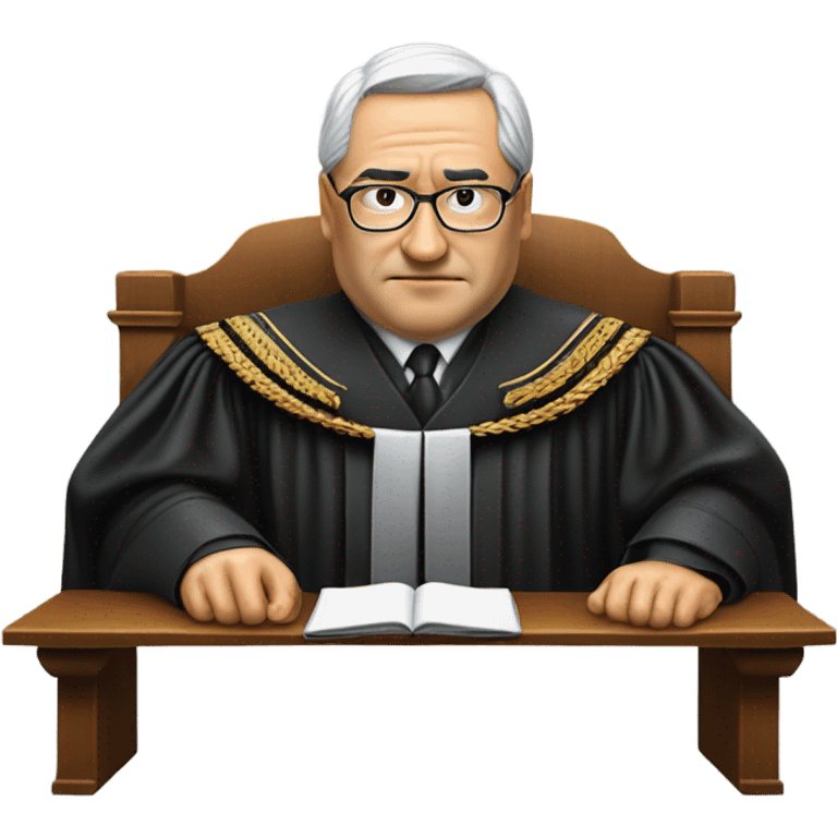 kazakhstan judge photorealistic emoji