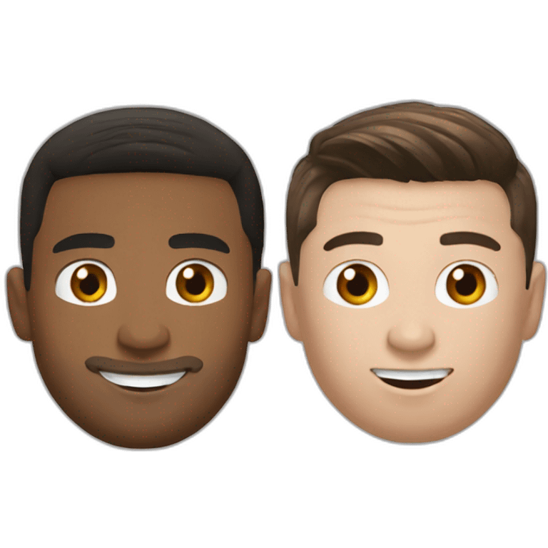 Ronaldo et Messi emoji