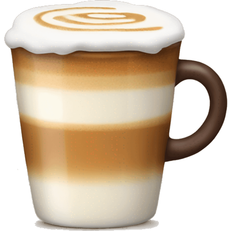 Latte coffee emoji